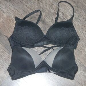 Victoria's Secret Bras Black Everyday Comfort Wirless‎